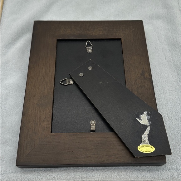 Hardwood Carved Natural Frame Table-Top Easel or Wall Mounted #A - Picture 6 of 7